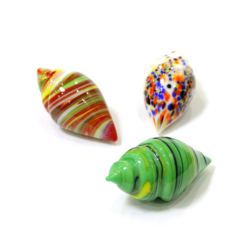Cute Mini Glass Shell Conch Or - đánh giá và giá Bonsai Garden Table