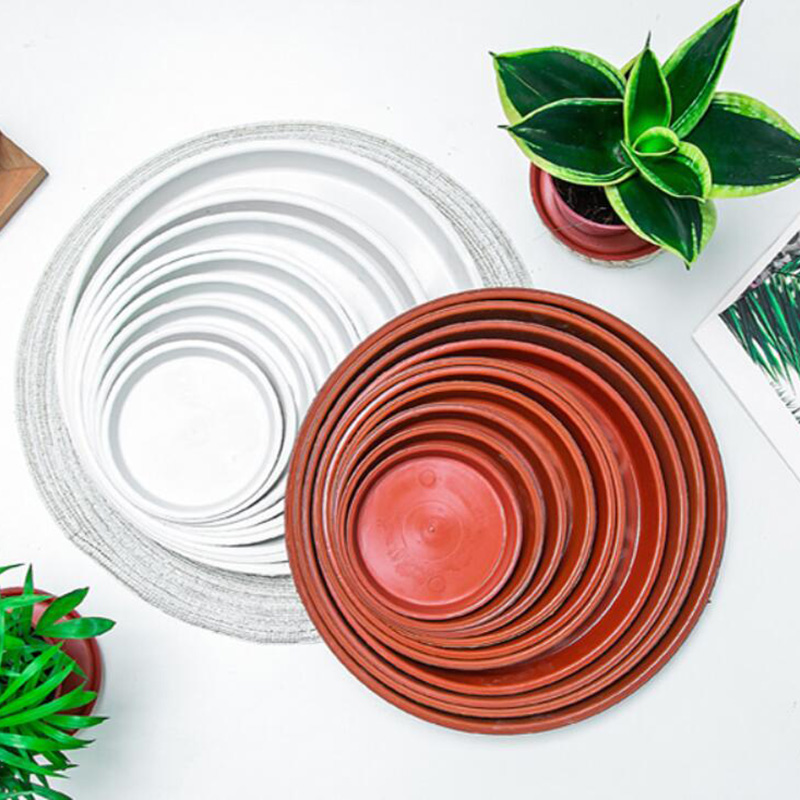 10pcs Plastic Flower Pot Tray  - đánh giá và giá Drip Tray Saucer