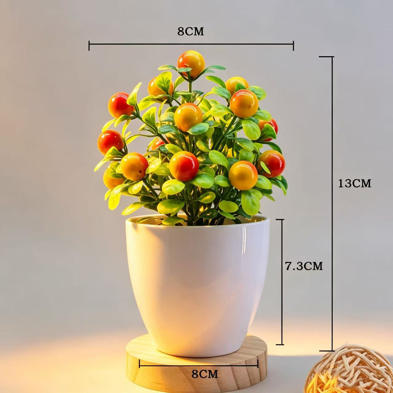 Artificial Fruits Tree Bonsai  - đánh giá và giá Bonsai Garden Table