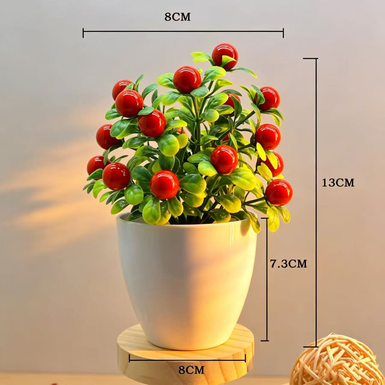 Artificial Fruits Tree Bonsai  - đánh giá và giá Bonsai Garden Table