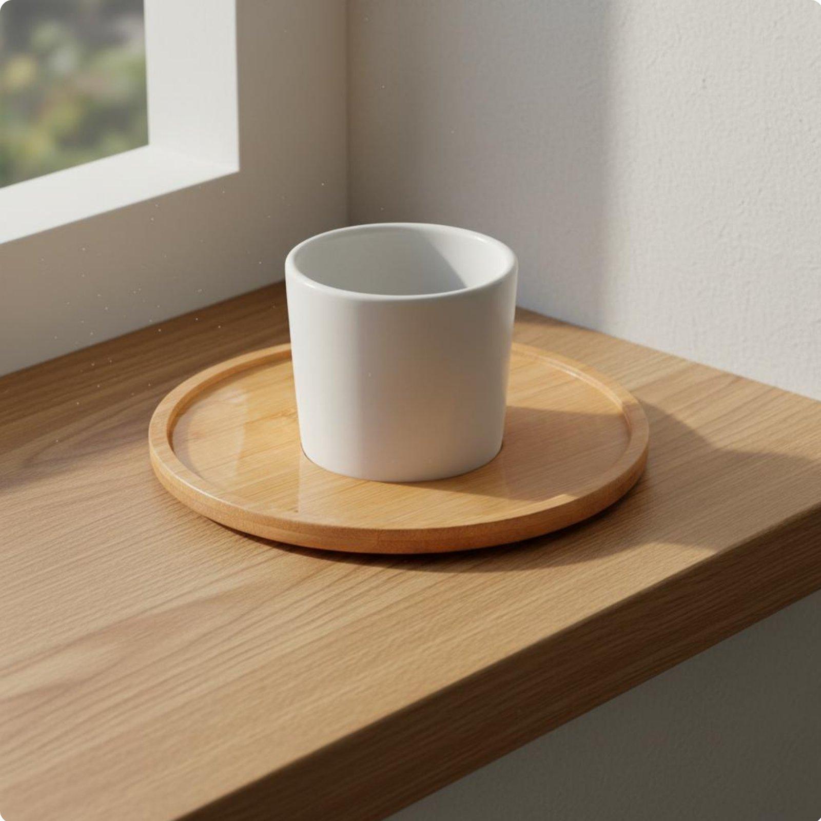 Industrial Tray Bamboo Plant S - đánh giá và giá Drip Tray Saucer