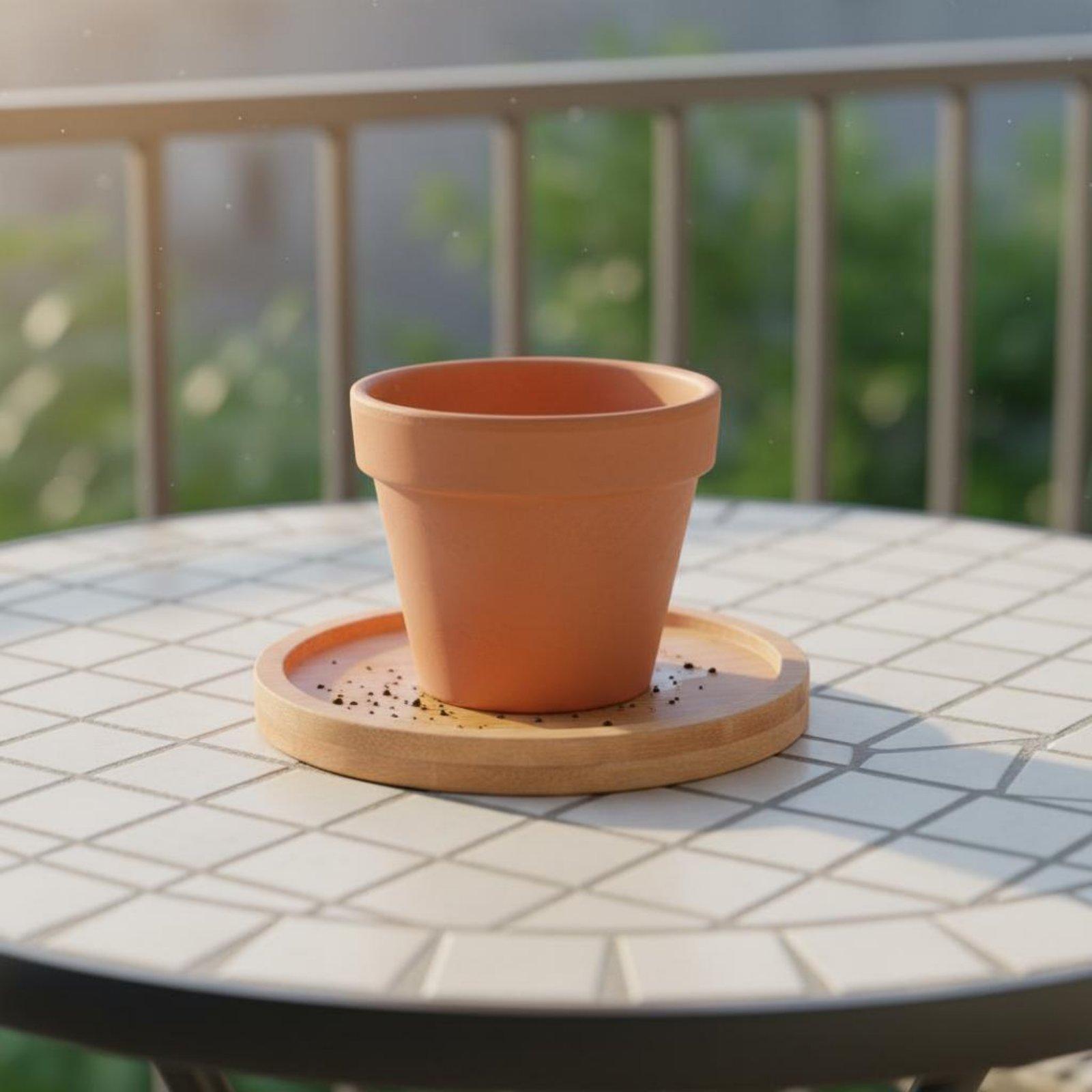 Industrial Tray Bamboo Plant S - đánh giá và giá Drip Tray Saucer