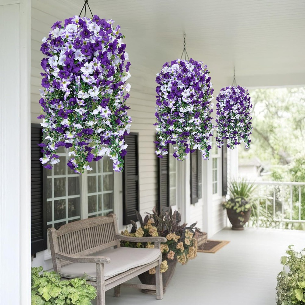 1Pcs 75cm Violet Artificial Fl - đánh giá và giá Bonsai Garden Wall