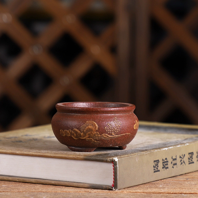 Purple Sand Bonsai Pot Traditi - đánh giá và giá Bonsai Garden Chinese Garden