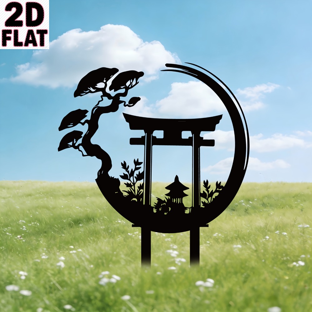 CIFBUY Metal Wall Art Torii Ga - đánh giá và giá Bonsai Garden Wall