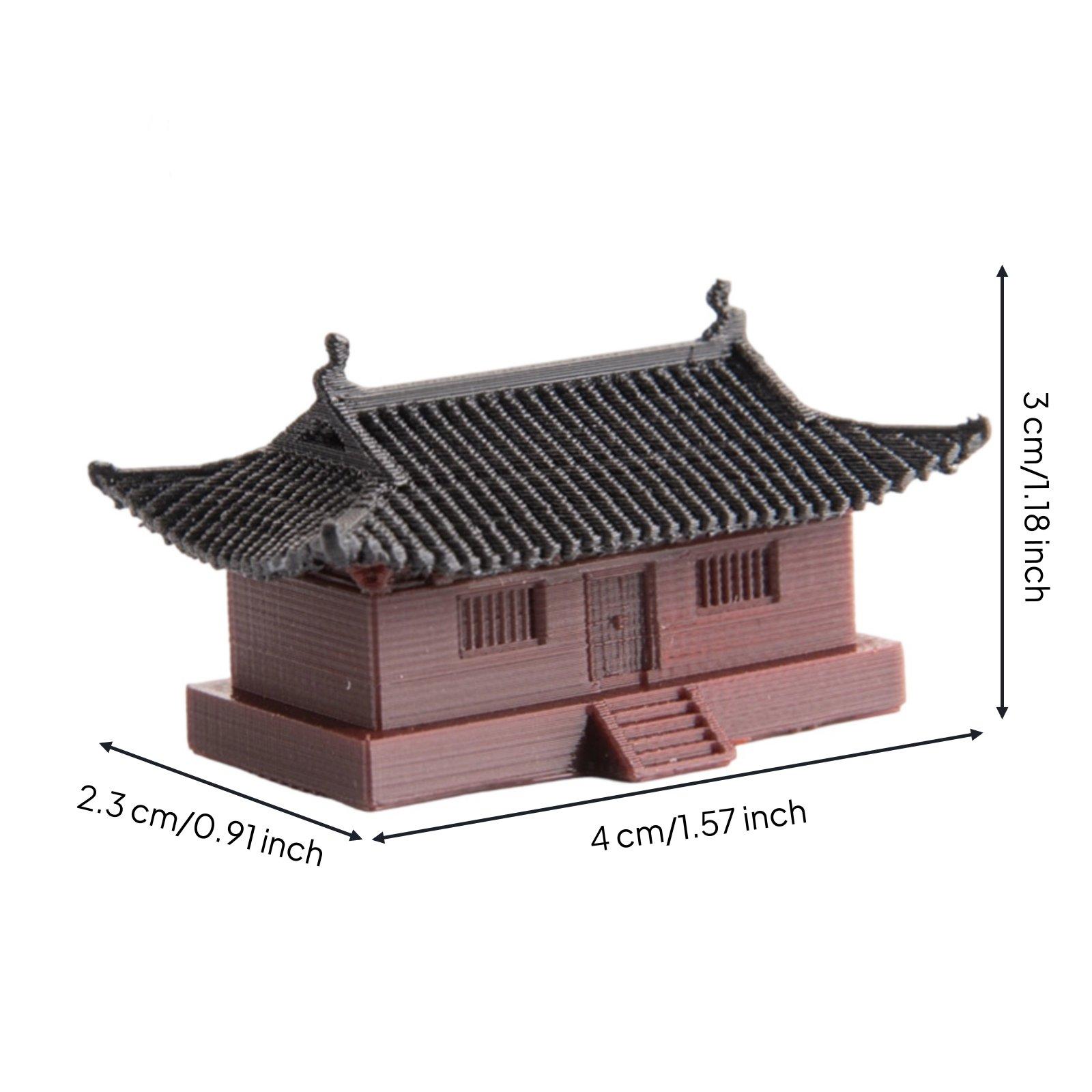 Handcrafted Resin House Figuri - đánh giá và giá Bonsai Garden For Desk