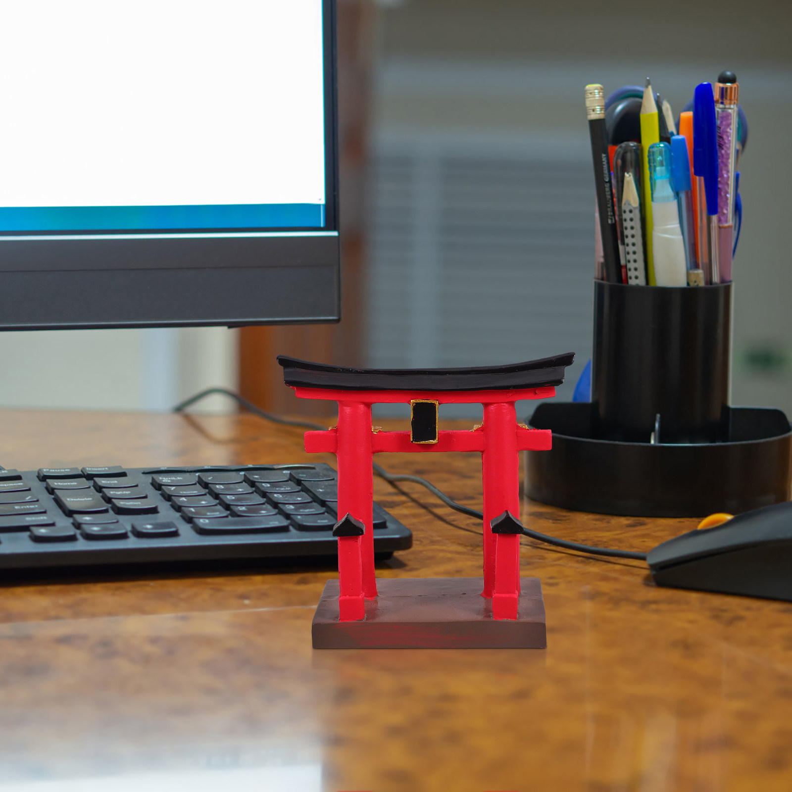 Miniature Resin Japanese Torii - đánh giá và giá Bonsai Garden Table