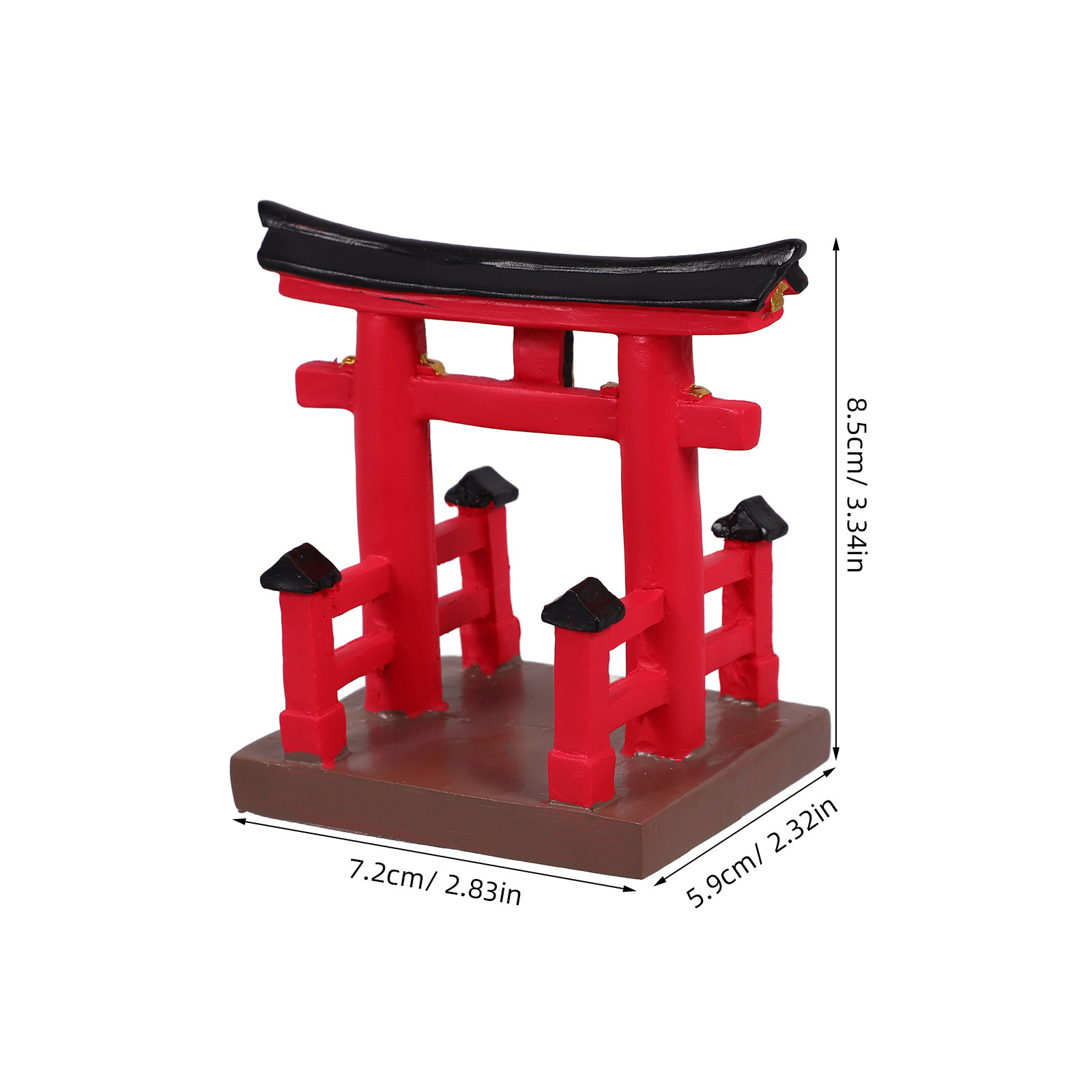 Miniature Resin Japanese Torii - đánh giá và giá Bonsai Garden Table