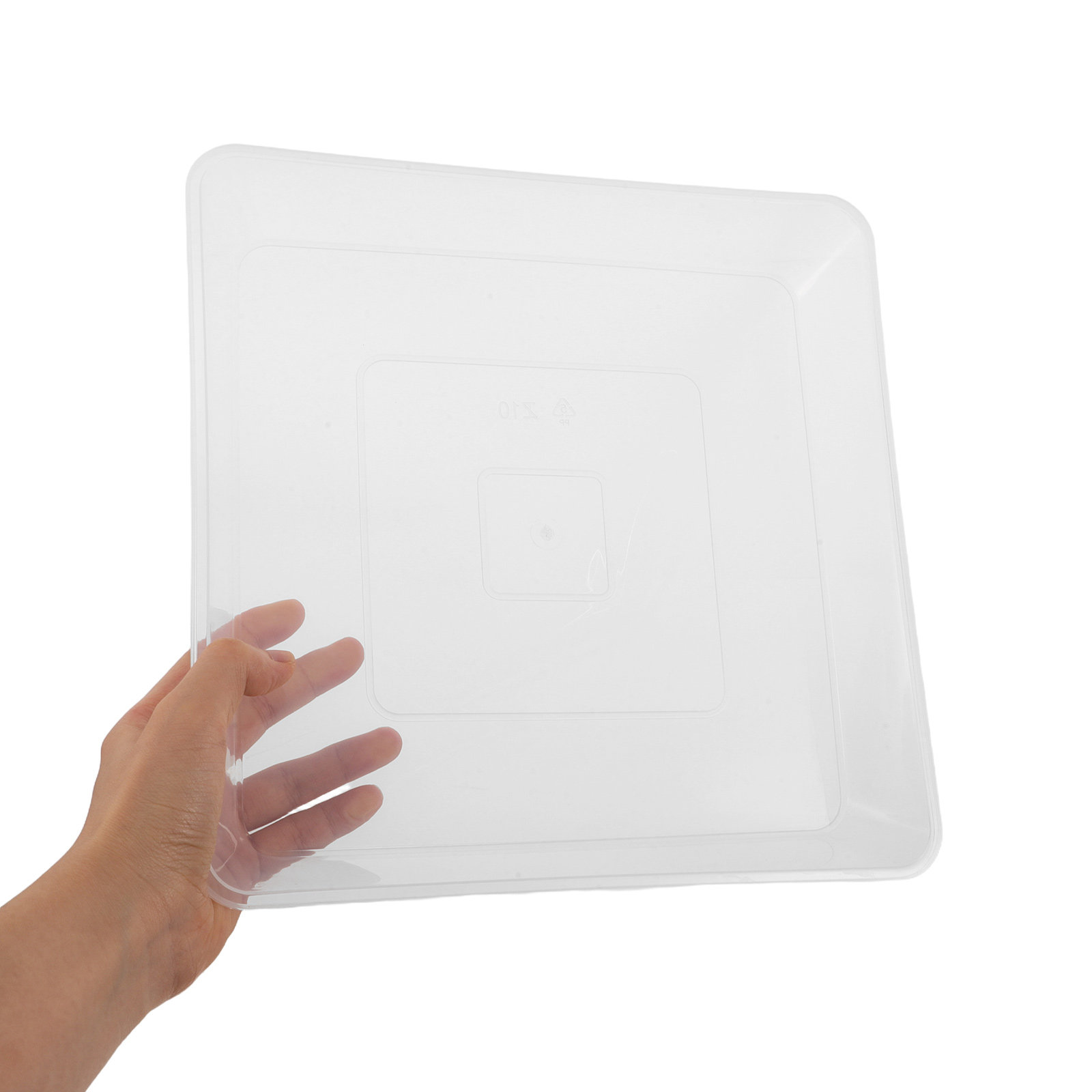 4Pcs Clear Square Plant Saucer - đánh giá và giá Drip Tray Saucer