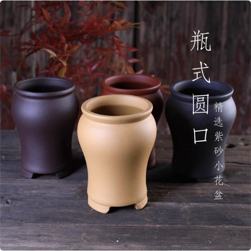 Purple Clay Handmade Pottery B - đánh giá và giá Bonsai Garden Chinese Garden
