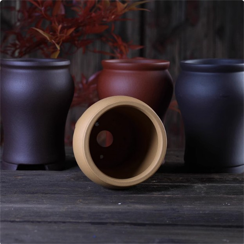 Purple Clay Handmade Pottery B - đánh giá và giá Bonsai Garden Chinese Garden